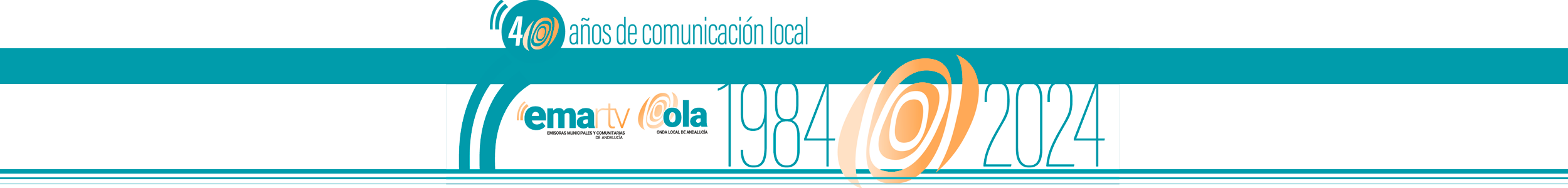 cabecera logo 40 ANIVERSARIO EMA RTV alargada